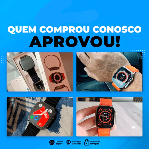 [COMPRE 1 LEVE 2] Smartwatch Série 8 Ultra® 2023 - ORIGINAL PRIMEIRA LINHA