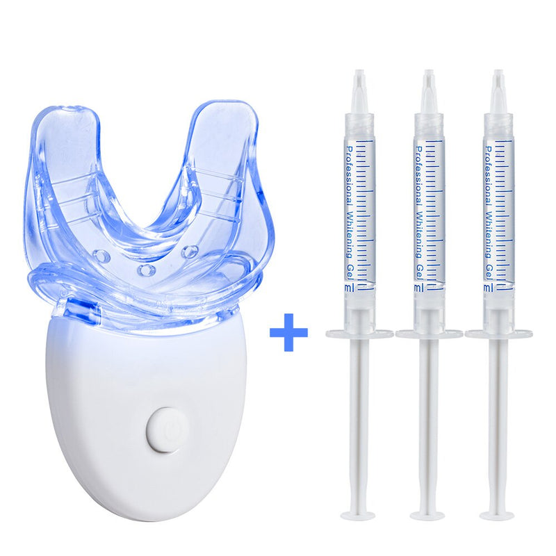 NOVO Clareador Dental 5D - Pro White™ - com 3 Seringas + Aplicador a Laser
