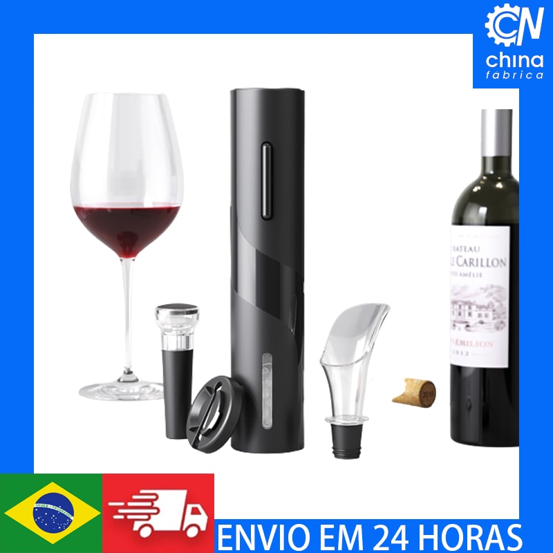 Abridor de garrafa elétrico multifuncional