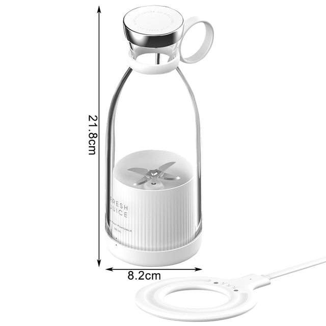 Liquidificador Espremedor Elétrico Portátil USB Mini