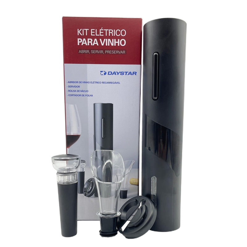 Abridor de garrafa elétrico multifuncional