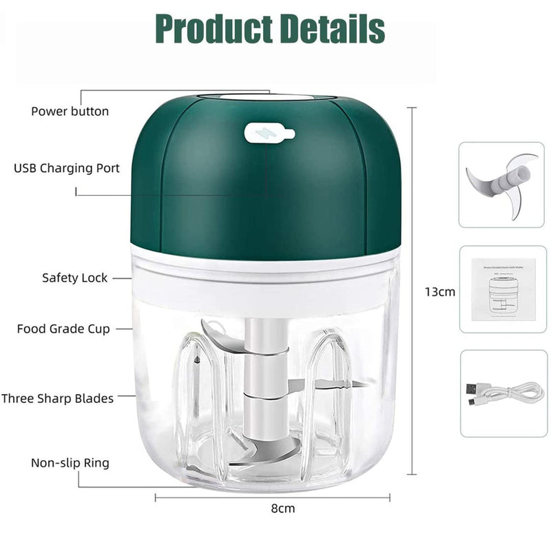 Mini Processador Elétrico